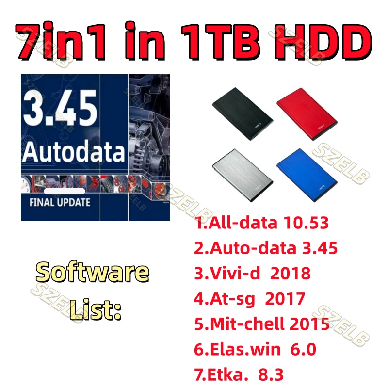 Newest Alldata 7in1  softwares - Auto Repair Shop Software 评论和价格