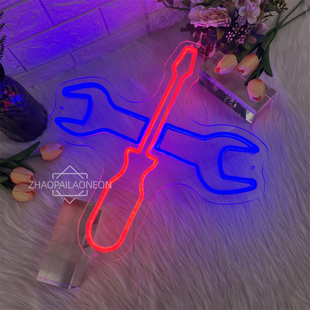 Auto Repair Shop Neon Sign Lig - Auto Repair Shop Open 评论和价格