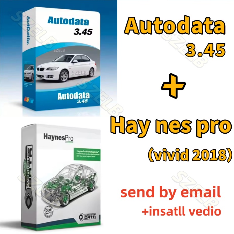 Newest Autodata 3.45+hay nes p - Auto Repair Shop Software 评论和价格