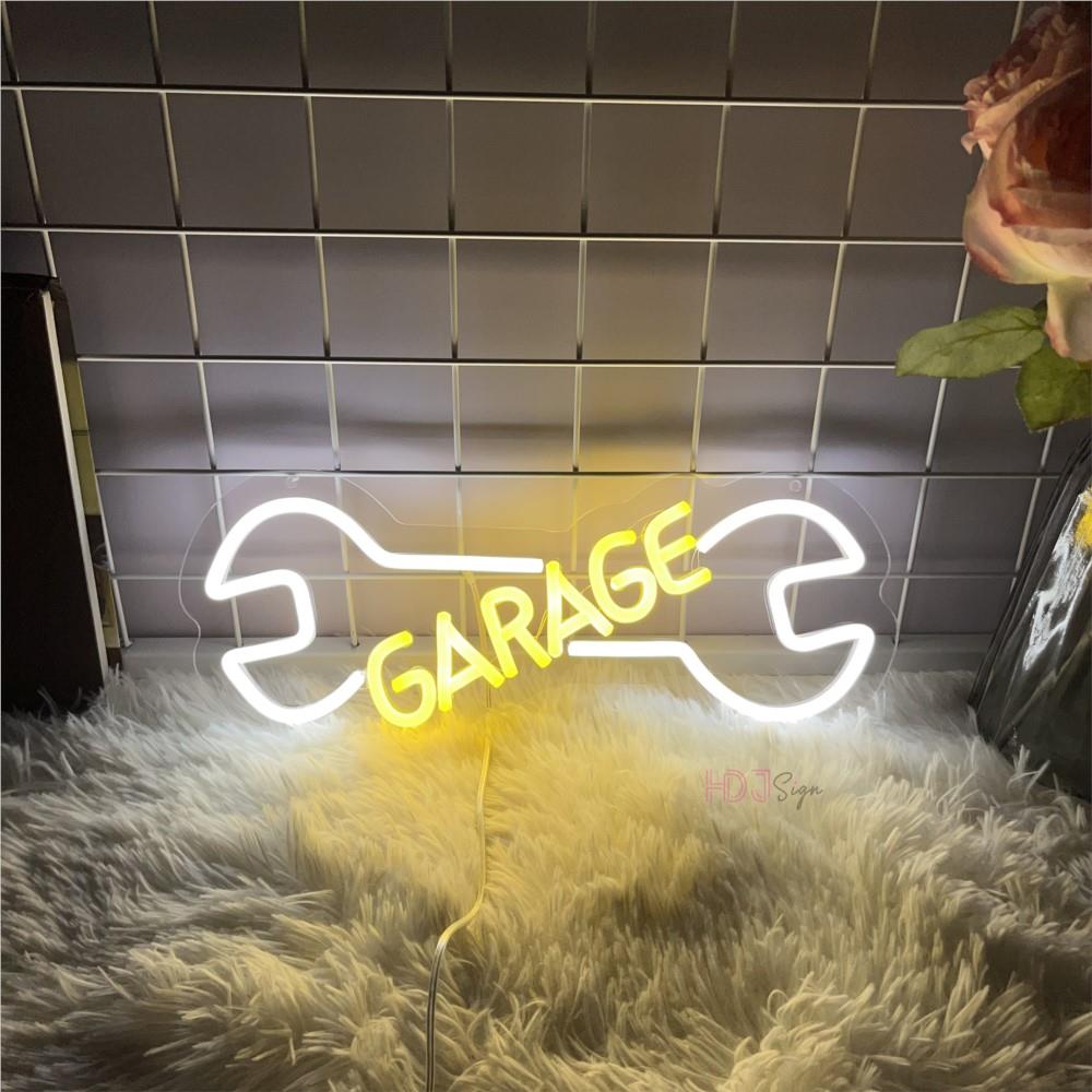 Garage Neon Sign Car Check Aut - Auto Repair Shop Open 评论和价格